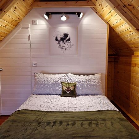 The Hive - Unique Log Cabin With Wood Burning Stove Ludchurch Exteriör bild